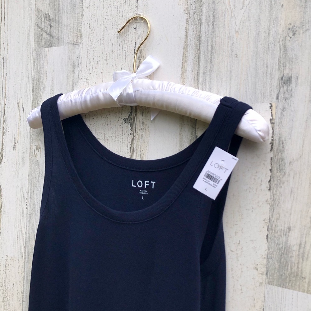 Navy Blue Loft Tank